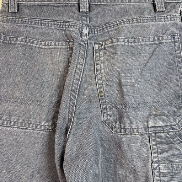 Patagonia Boys Gray Cotton Y2K Wide Leg Pants Size 8 - Picture 7 of 13